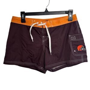 Womans NFL cleveland browns swim trunks size small